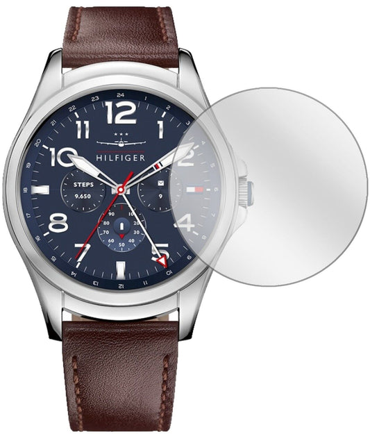 Klare Displayschutzfolie von dipos passend für Tommy Hilfiger TH24/7 You, präziser Zuschnitt und blasenfrei montiert
