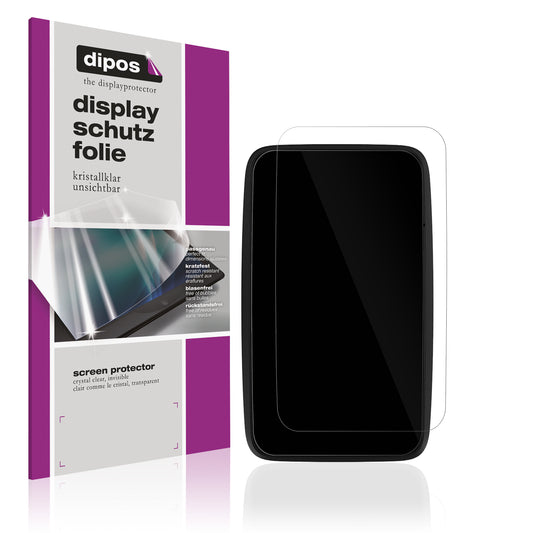 Klare Displayschutzfolie von dipos passend für TomTom Go Classic 6 Zoll 2.Gen, präziser Zuschnitt und blasenfrei montiert