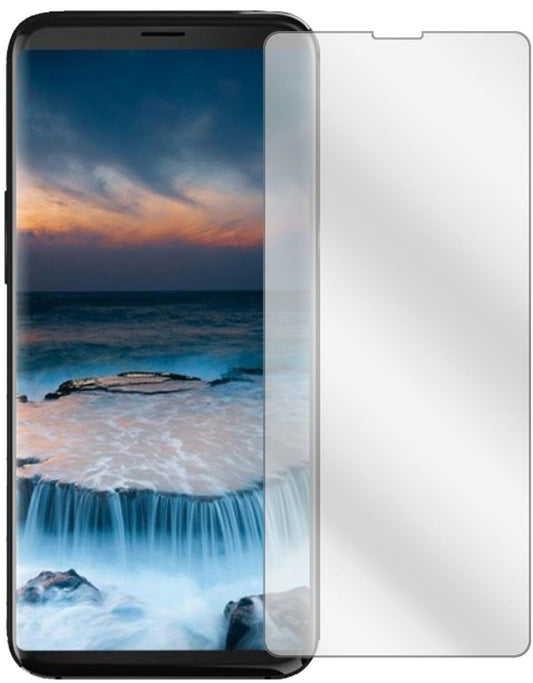 Klare Displayschutzfolie von dipos passend für Uhans i8 Pro, präziser Zuschnitt und blasenfrei montiert