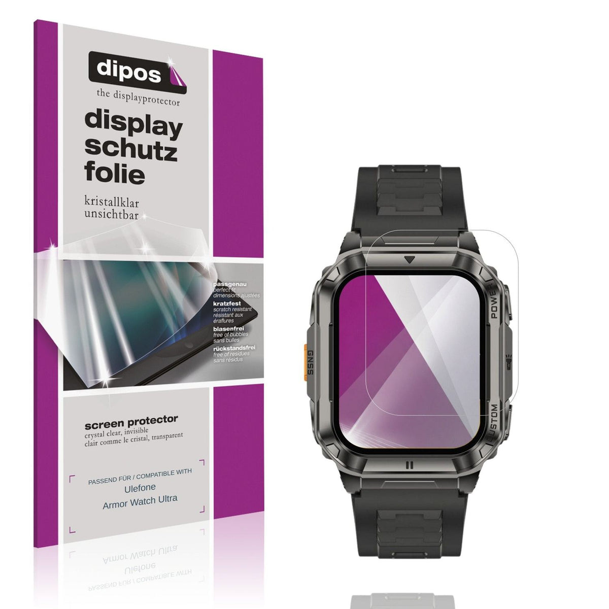 Displayschutz hergestellt in Deutschland, höchste Qualität made in Germany