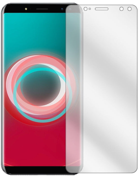 Klare Displayschutzfolie von dipos passend für Ulefone Power 3S, präziser Zuschnitt und blasenfrei montiert