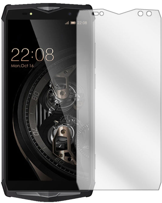 Klare Displayschutzfolie von dipos passend für Ulefone Power 5, präziser Zuschnitt und blasenfrei montiert