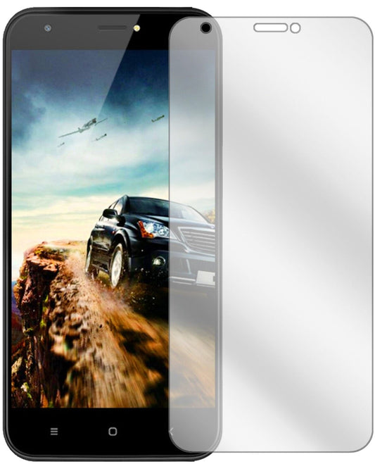 Klare Displayschutzfolie von dipos passend für Ulefone S7 Pro, präziser Zuschnitt und blasenfrei montiert