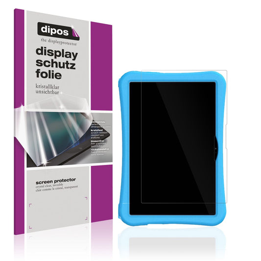 Klare Displayschutzfolie von dipos passend für Umidigi G5 Tab Kids, präziser Zuschnitt und blasenfrei montiert