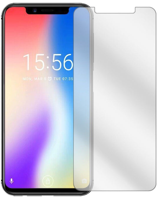 Klare Displayschutzfolie von dipos passend für Umidigi One Pro, präziser Zuschnitt und blasenfrei montiert