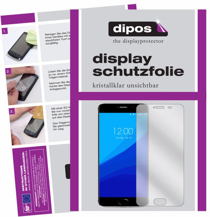 Klare Displayschutzfolie von dipos passend für UMI Z, präziser Zuschnitt und blasenfrei montiert