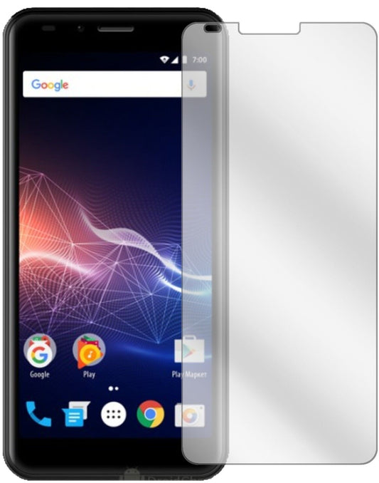 Klare Displayschutzfolie von dipos passend für Vertex Impress Click 3G 2018, präziser Zuschnitt und blasenfrei montiert