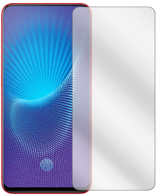 Klare Displayschutzfolie von dipos passend für Vivo Nex, präziser Zuschnitt und blasenfrei montiert
