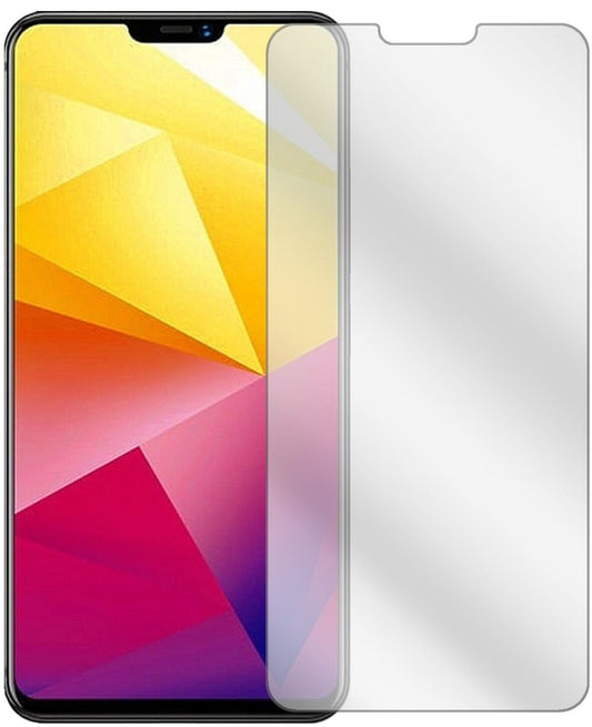 Klare Displayschutzfolie von dipos passend für Vivo X21i, präziser Zuschnitt und blasenfrei montiert
