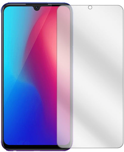 Klare Displayschutzfolie von dipos passend für Vivo Z3, präziser Zuschnitt und blasenfrei montiert
