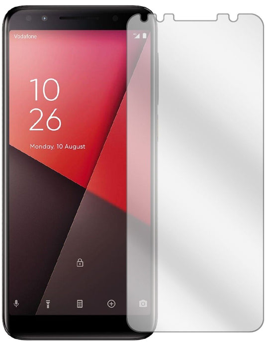 Klare Displayschutzfolie von dipos passend für Vodafone Smart N9, präziser Zuschnitt und blasenfrei montiert