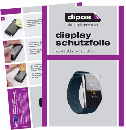 Klare Displayschutzfolie von dipos passend für Wiko WiMATE Prime, präziser Zuschnitt und blasenfrei montiert