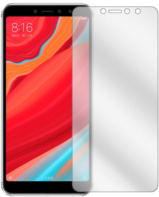Klare Displayschutzfolie von dipos passend für Xiaomi Redmi Y2, präziser Zuschnitt und blasenfrei montiert