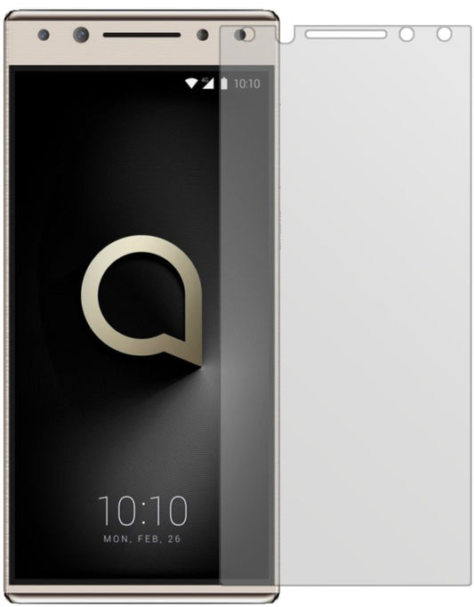 Matte Displayschutzfolie von dipos passend für Alcatel 5, präziser Zuschnitt und blasenfrei montiert