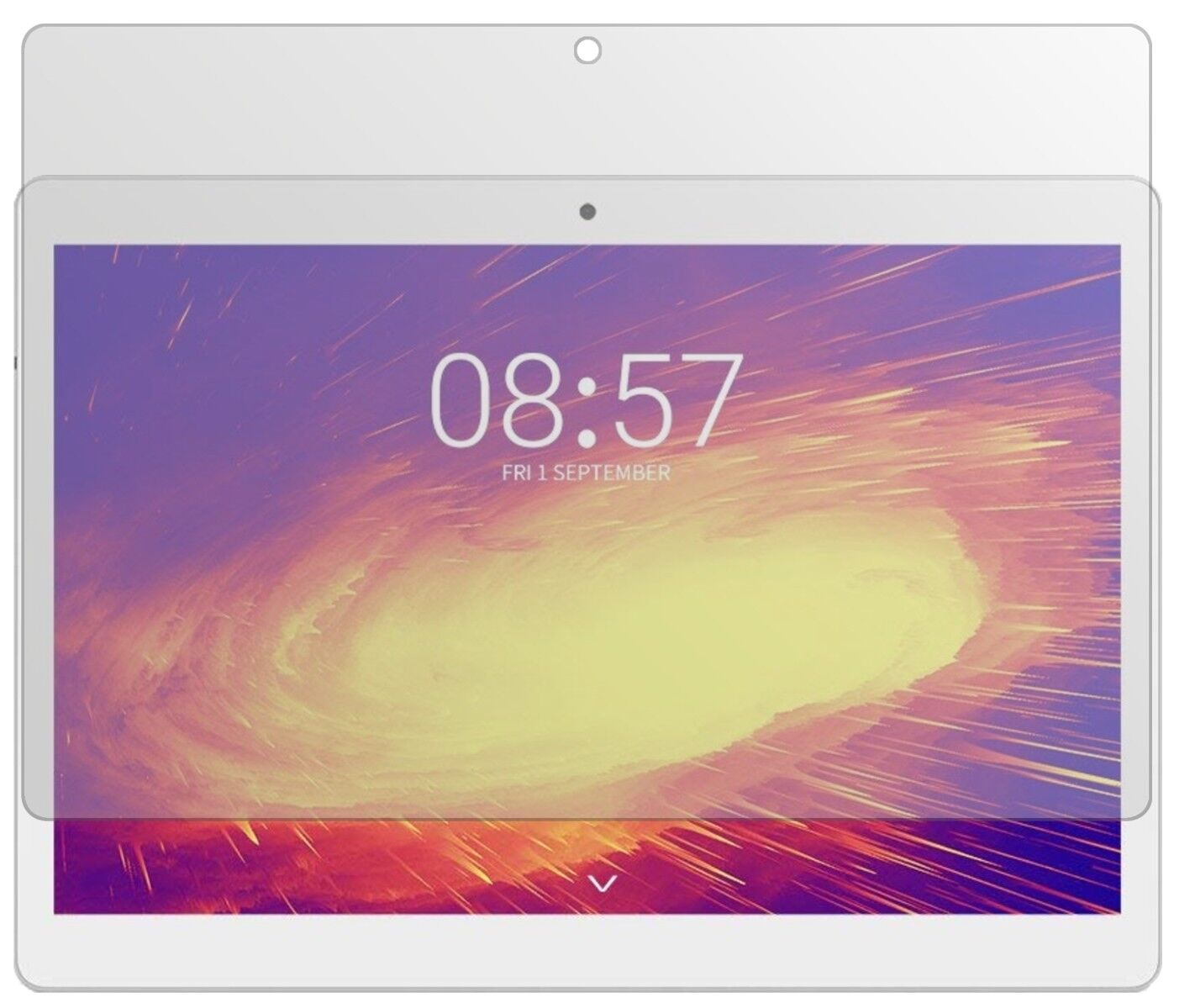 Matte Displayschutzfolie von dipos passend für ALLDOCUBE M5 4G Tablet, präziser Zuschnitt und blasenfrei montiert