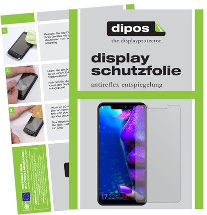 Matte Displayschutzfolie von dipos passend für Allview Soul X5 Pro, präziser Zuschnitt und blasenfrei montiert
