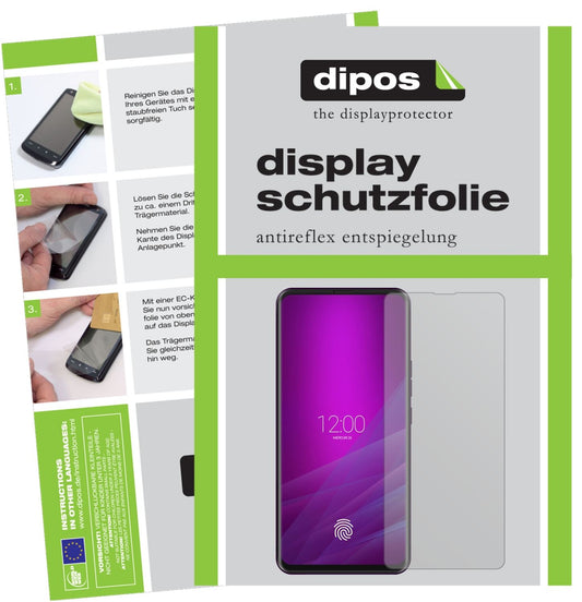 Matte Displayschutzfolie von dipos passend für Allview Soul X6 Xtreme, präziser Zuschnitt und blasenfrei montiert