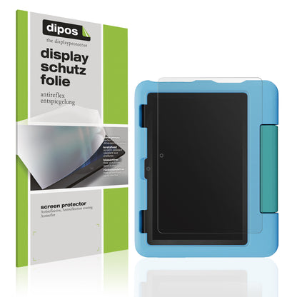 Matte Displayschutzfolie von dipos passend für Amazon Fire HD 8 Kids 2024, präziser Zuschnitt und blasenfrei montiert