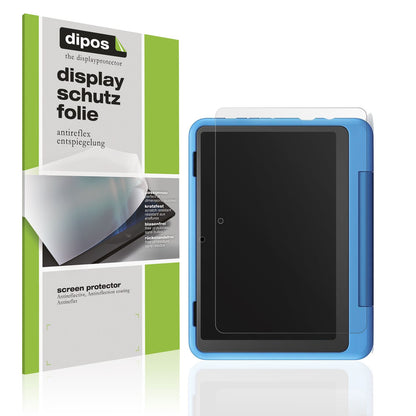 Matte Displayschutzfolie von dipos passend für Amazon Fire HD 8 Kids Pro 2024, präziser Zuschnitt und blasenfrei montiert