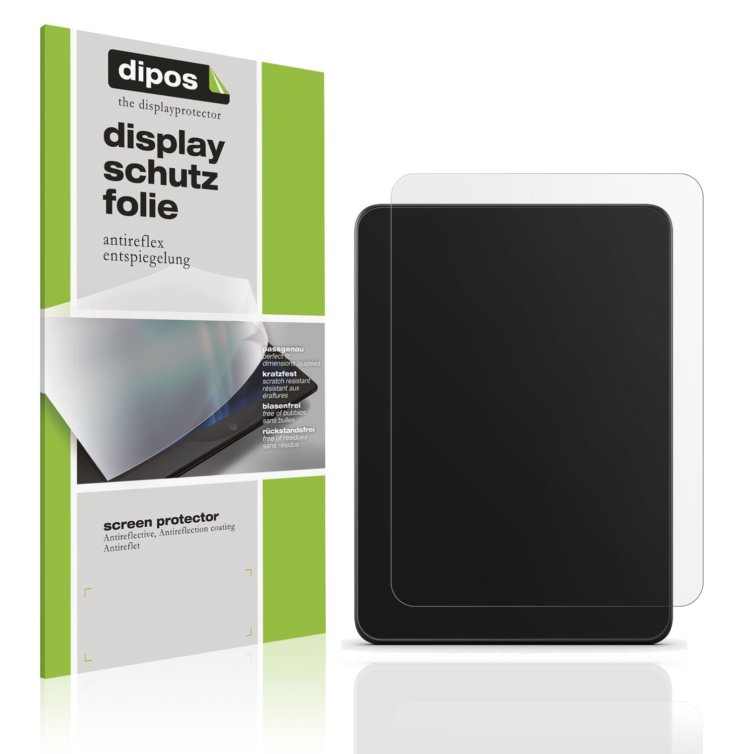 Matte Displayschutzfolie von dipos passend für Amazon Kindle Colorsoft Signature Edition 2024, präziser Zuschnitt und blasenfrei montiert