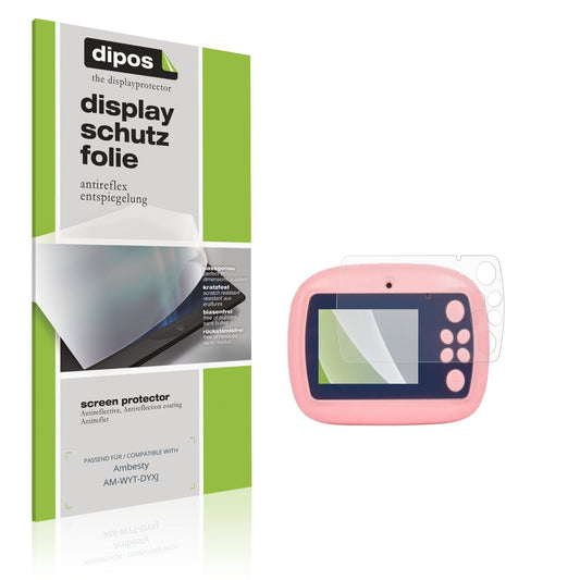 Matte Displayschutzfolie von dipos passend für Ambesty AM-WYT-DYXJ, präziser Zuschnitt und blasenfrei montiert