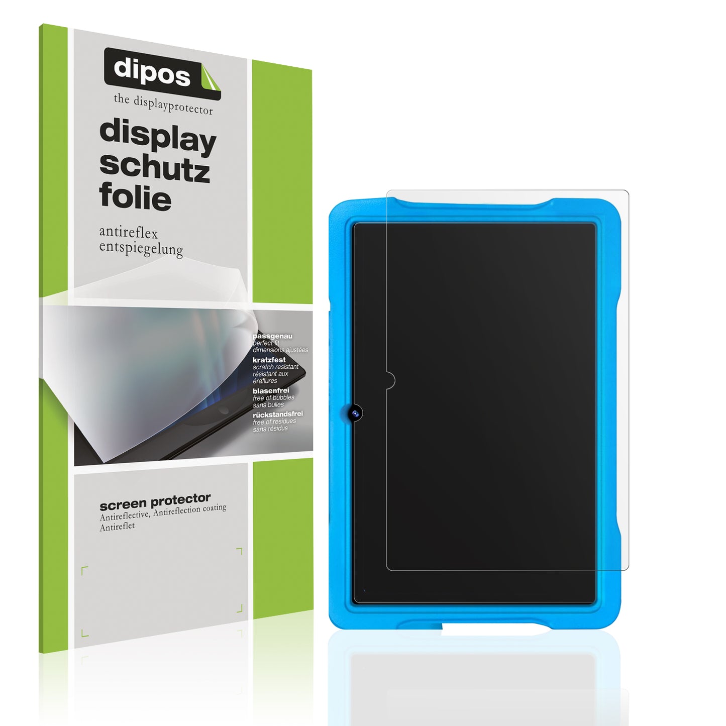 Matte Displayschutzfolie von dipos passend für Aocwei X700, präziser Zuschnitt und blasenfrei montiert