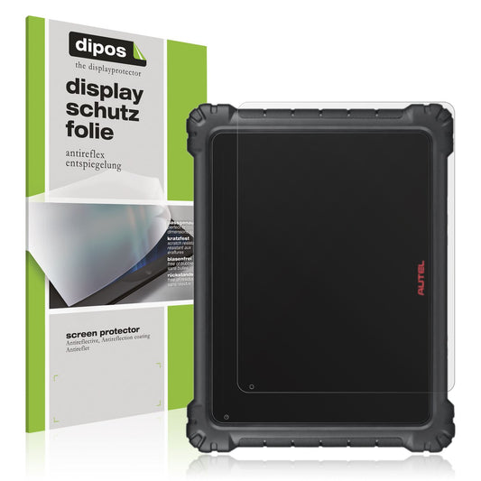 Matte Displayschutzfolie von dipos passend für Autel MaxiCom Ultra Lite S, präziser Zuschnitt und blasenfrei montiert