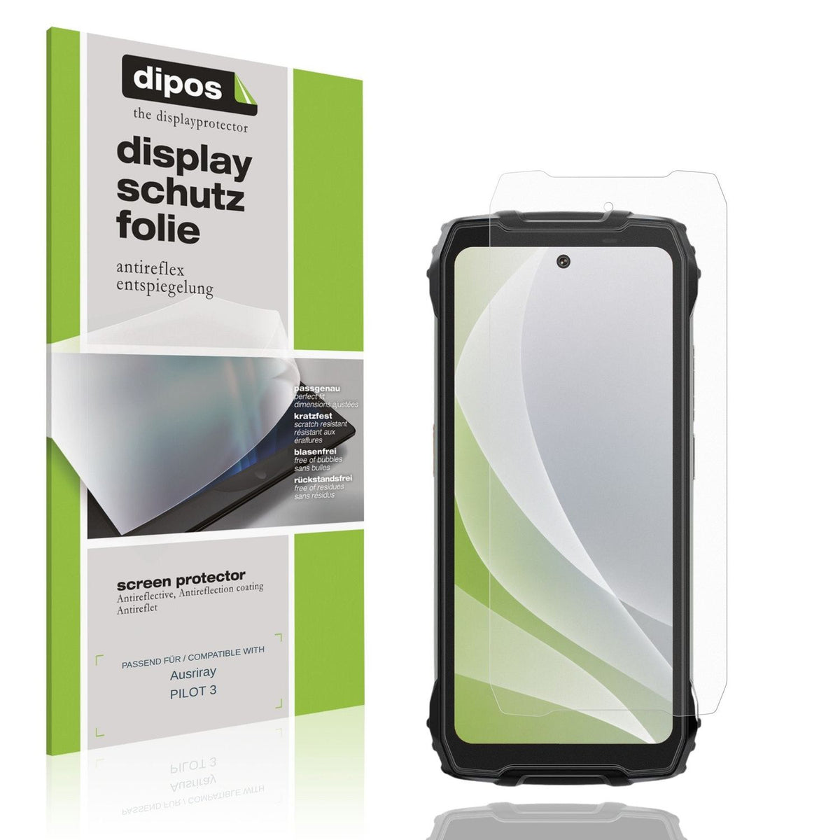 Displayschutz hergestellt in Deutschland, höchste Qualität made in Germany