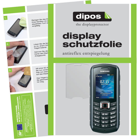 Matte Displayschutzfolie von dipos passend für B2710 Samsung, präziser Zuschnitt und blasenfrei montiert