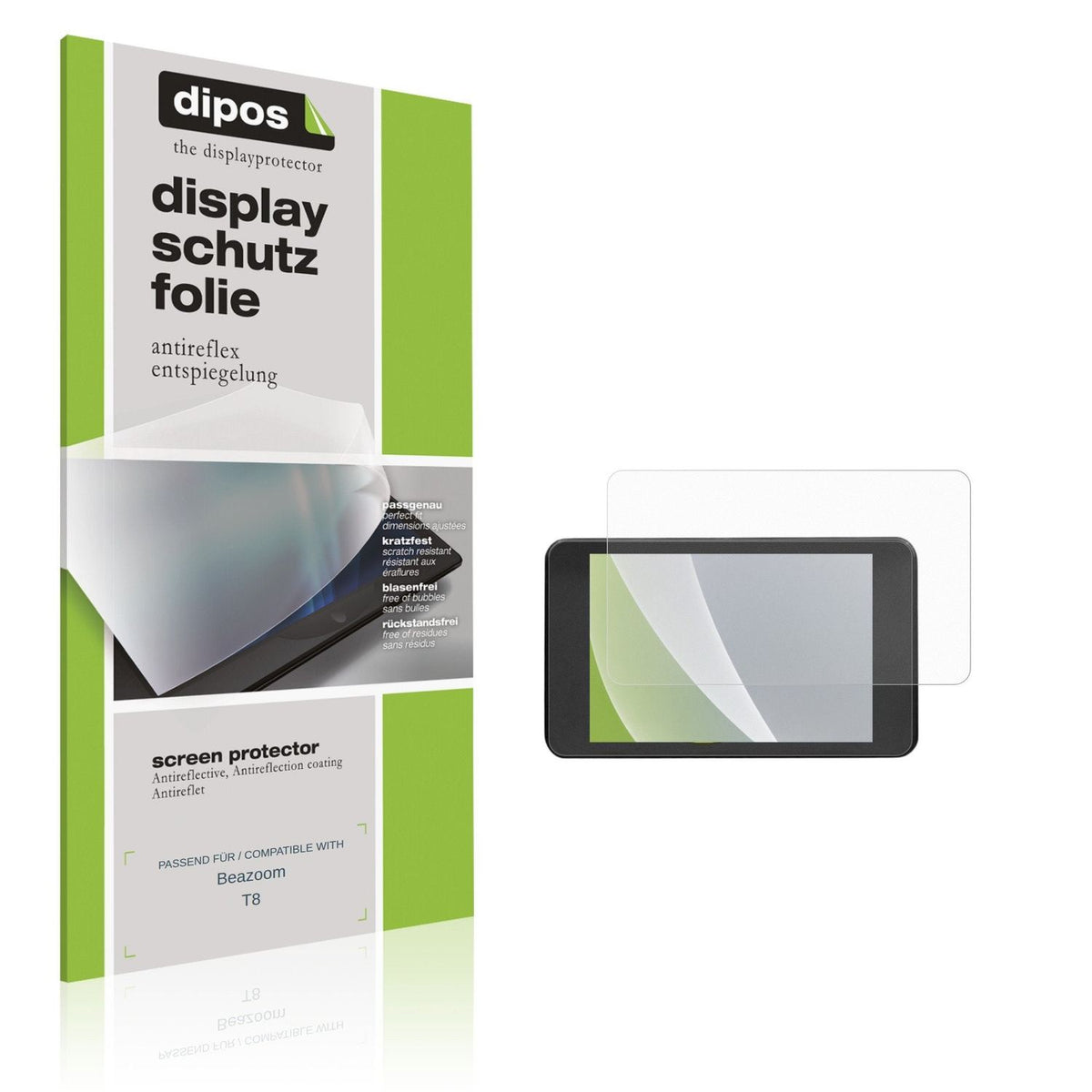 Displayschutz hergestellt in Deutschland, höchste Qualität made in Germany