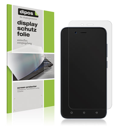 Matte Displayschutzfolie von dipos passend für Benco Y11, präziser Zuschnitt und blasenfrei montiert