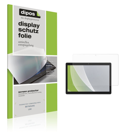 Matte Displayschutzfolie von dipos passend für BEYNIVAN L60, präziser Zuschnitt und blasenfrei montiert