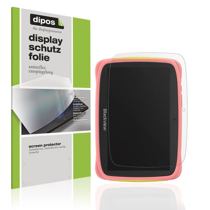 Matte Displayschutzfolie von dipos passend für Blackview Tab 3 Kids 7 Zoll, präziser Zuschnitt und blasenfrei montiert