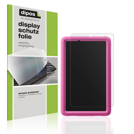 Matte Displayschutzfolie von dipos passend für Blackview Tab A5 Kids, präziser Zuschnitt und blasenfrei montiert
