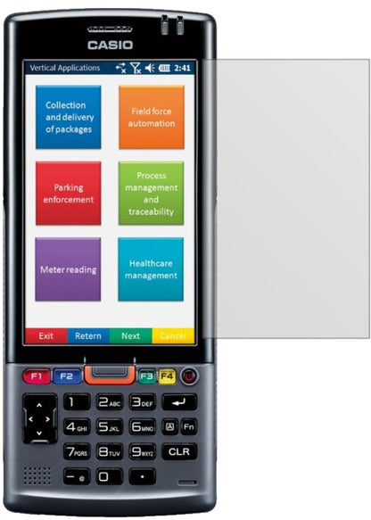 Matte Displayschutzfolie von dipos passend für Casio IT-G500-CE, präziser Zuschnitt und blasenfrei montiert