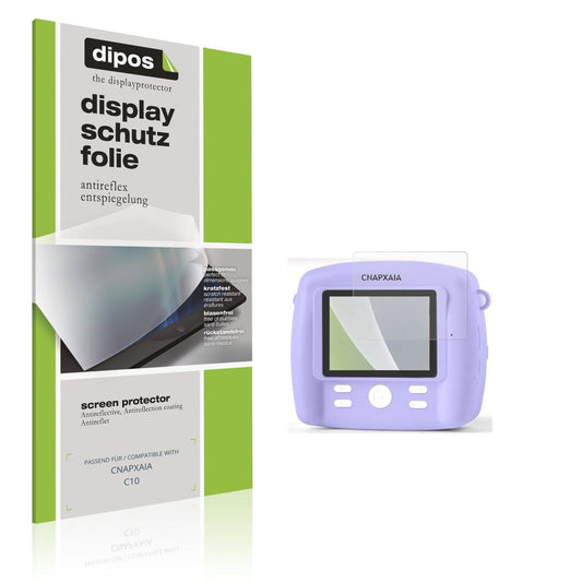 Matte Displayschutzfolie von dipos passend für CNAPXAIA C10, präziser Zuschnitt und blasenfrei montiert