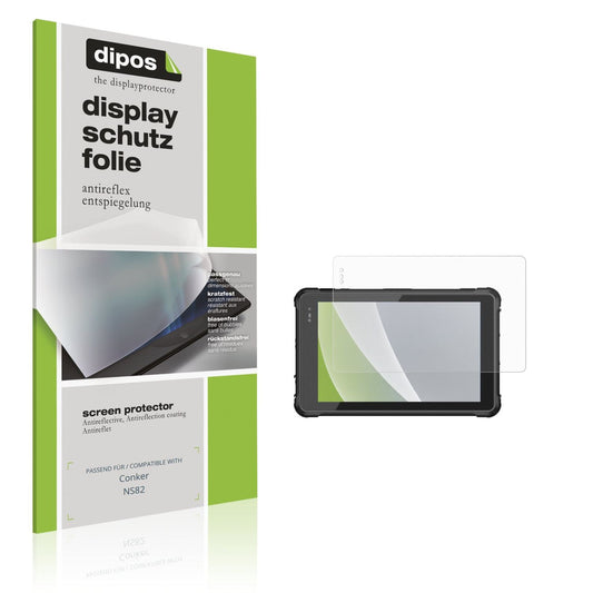 Matte Displayschutzfolie von dipos passend für Conker NS82, präziser Zuschnitt und blasenfrei montiert