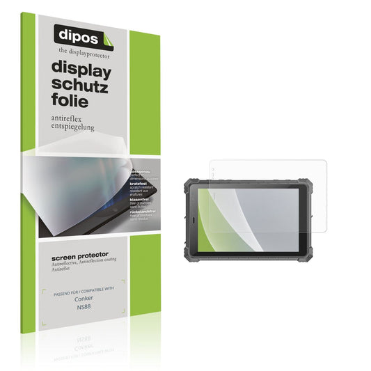 Matte Displayschutzfolie von dipos passend für Conker NS88, präziser Zuschnitt und blasenfrei montiert