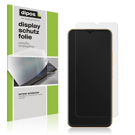 Matte Displayschutzfolie von dipos passend für Coolpad Cool 20 Pro, präziser Zuschnitt und blasenfrei montiert