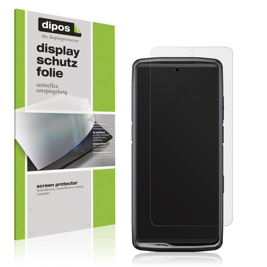 Matte Displayschutzfolie von dipos passend für Crosscall Stellar M6E, präziser Zuschnitt und blasenfrei montiert