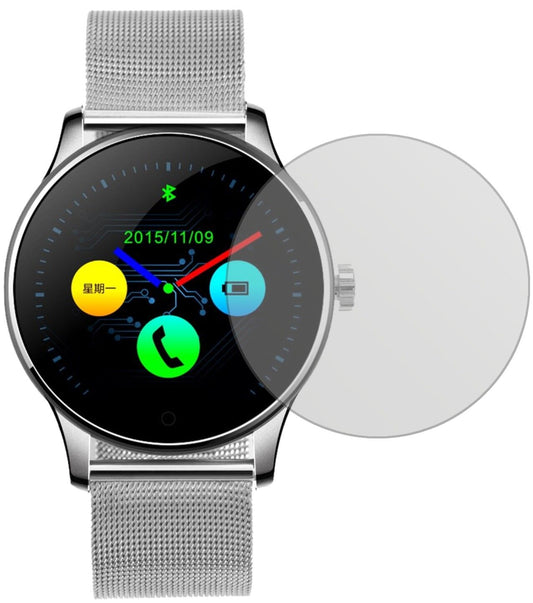 Matte Displayschutzfolie von dipos passend für DIGGRO K88H Smartwatch, präziser Zuschnitt und blasenfrei montiert