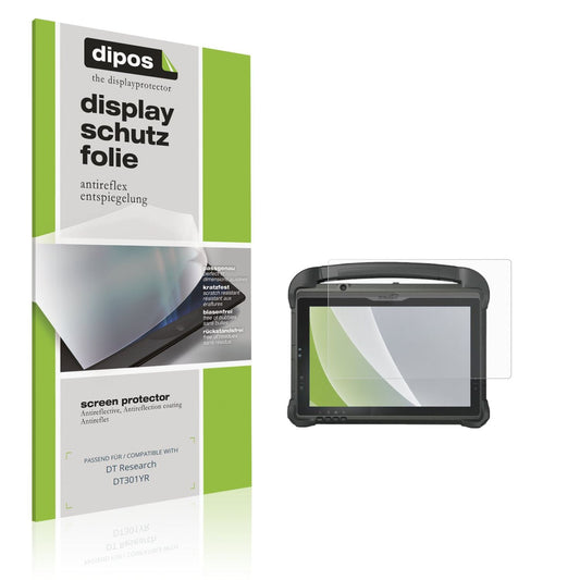 Matte Displayschutzfolie von dipos passend für DT Research DT301YR, präziser Zuschnitt und blasenfrei montiert