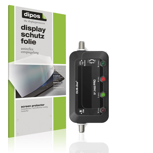 Matte Displayschutzfolie von dipos passend für DUR-line SF2460 Pro, präziser Zuschnitt und blasenfrei montiert