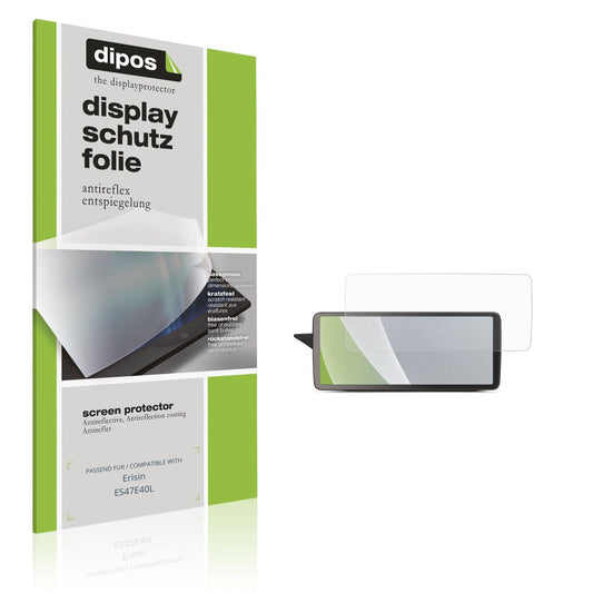 Matte Displayschutzfolie von dipos passend für Erisin ES47E40L, präziser Zuschnitt und blasenfrei montiert