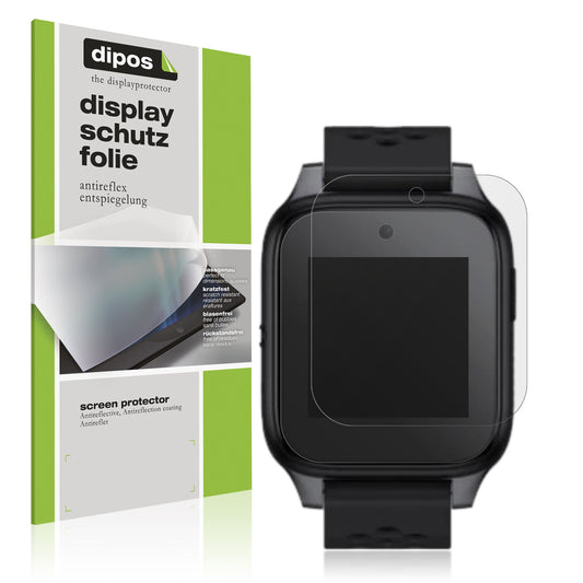 Matte Displayschutzfolie von dipos passend für Family Watch MT46, präziser Zuschnitt und blasenfrei montiert