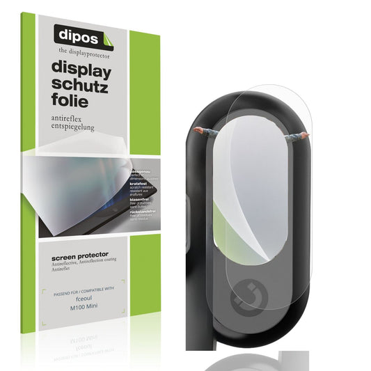 Matte Displayschutzfolie von dipos passend für fceoul M100 Mini, präziser Zuschnitt und blasenfrei montiert