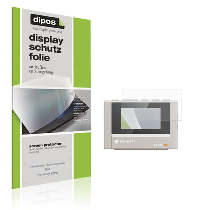 Matte Displayschutzfolie von dipos passend für FiiO SnowSky Echo, präziser Zuschnitt und blasenfrei montiert