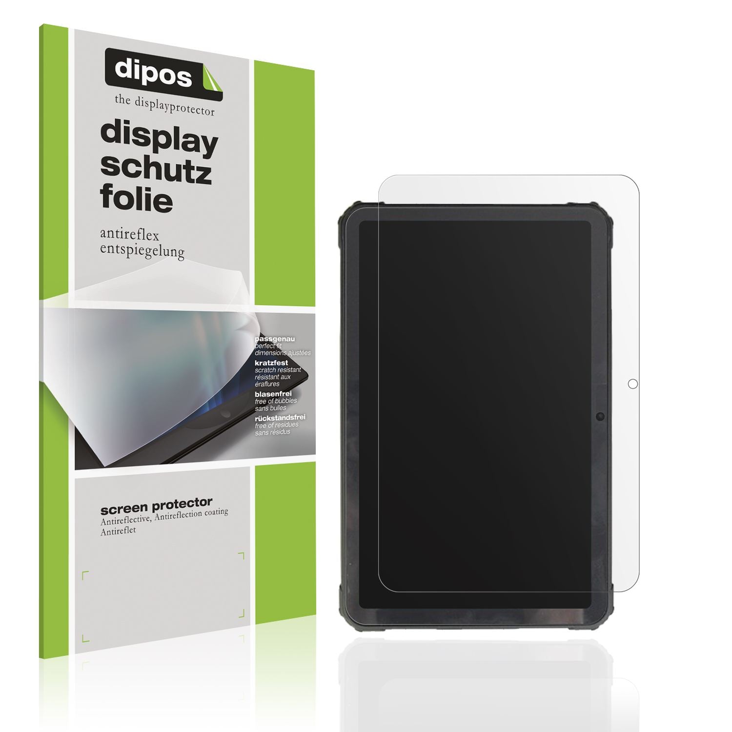 Matte Displayschutzfolie von dipos passend für Fossibot DT3 5G, präziser Zuschnitt und blasenfrei montiert