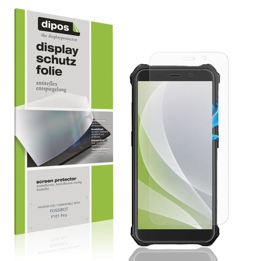 Matte Displayschutzfolie von dipos passend für FOSSiBOT F101 Pro, präziser Zuschnitt und blasenfrei montiert