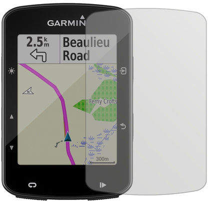 Matte Displayschutzfolie von dipos passend für Garmin Edge 520 Plus, präziser Zuschnitt und blasenfrei montiert